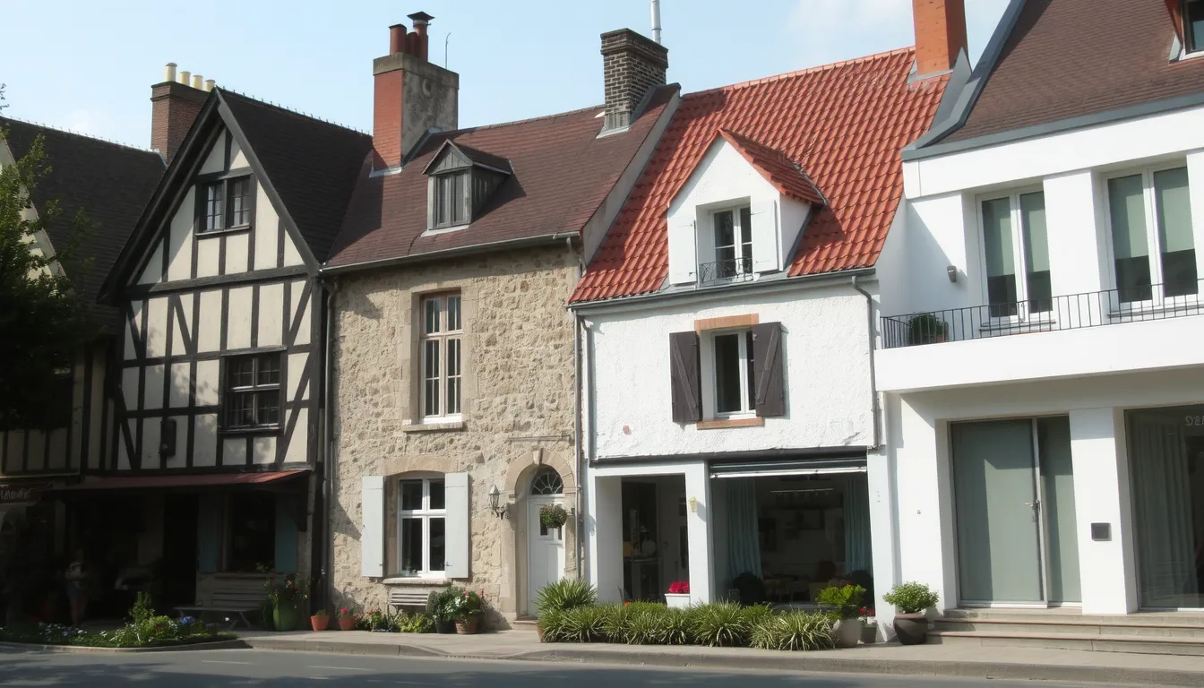 architecture des maisons