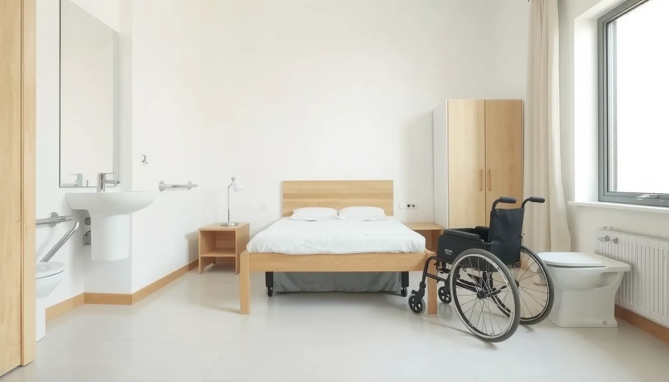 chambre pmr dimension