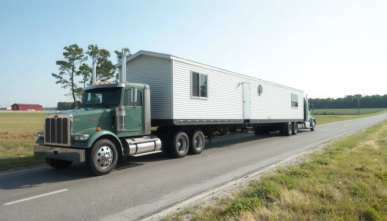 déplacer un mobil home soi même