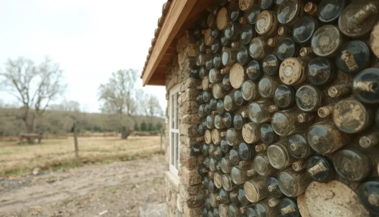 Maisons en bouteilles : où les découvrir et comment elles sont construites