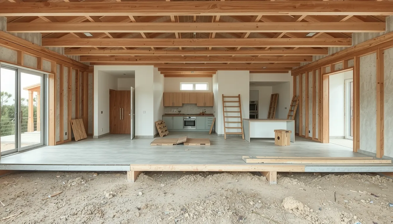 plan maison suite parentale séparée