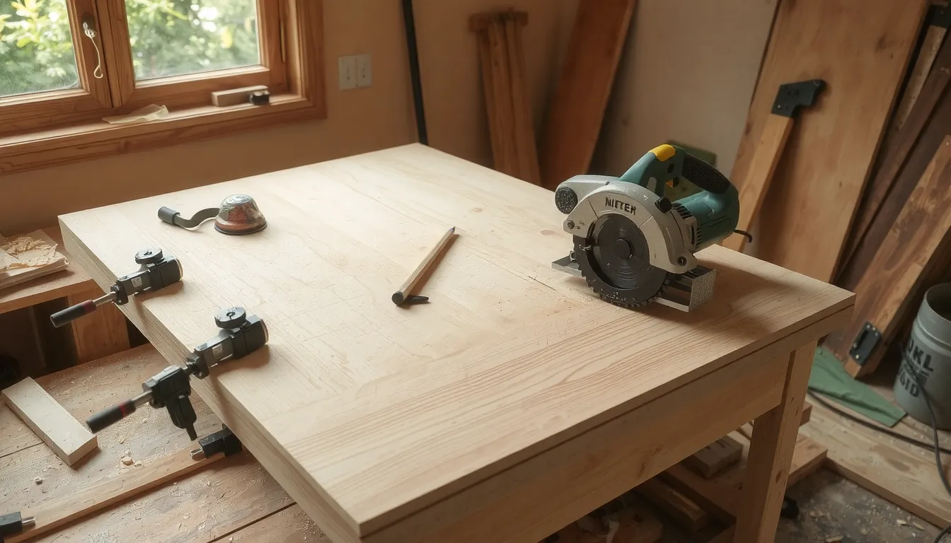 fabriquer un plan de travail cuisine